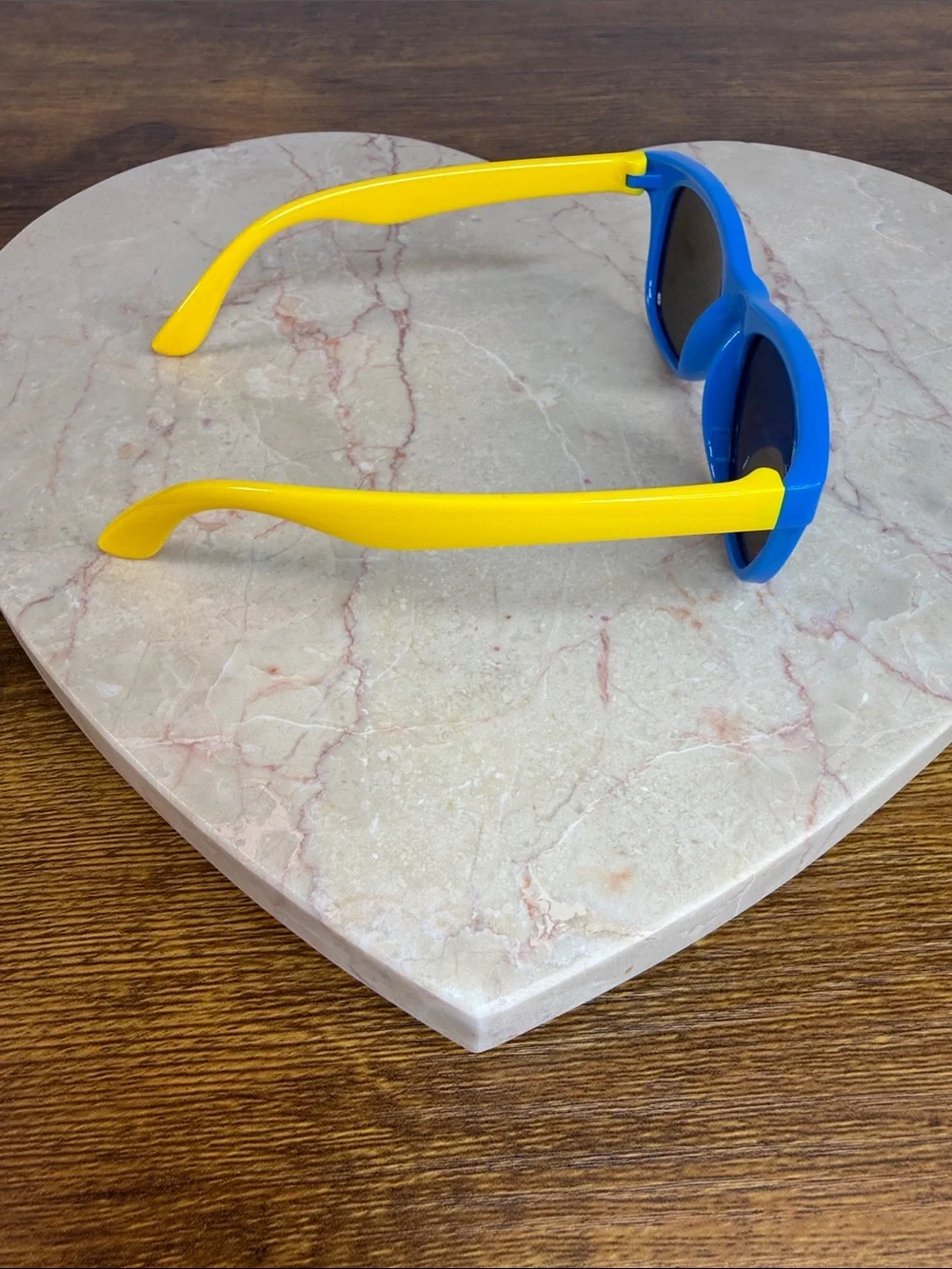 Kids Blue and Yellow Sunglasses